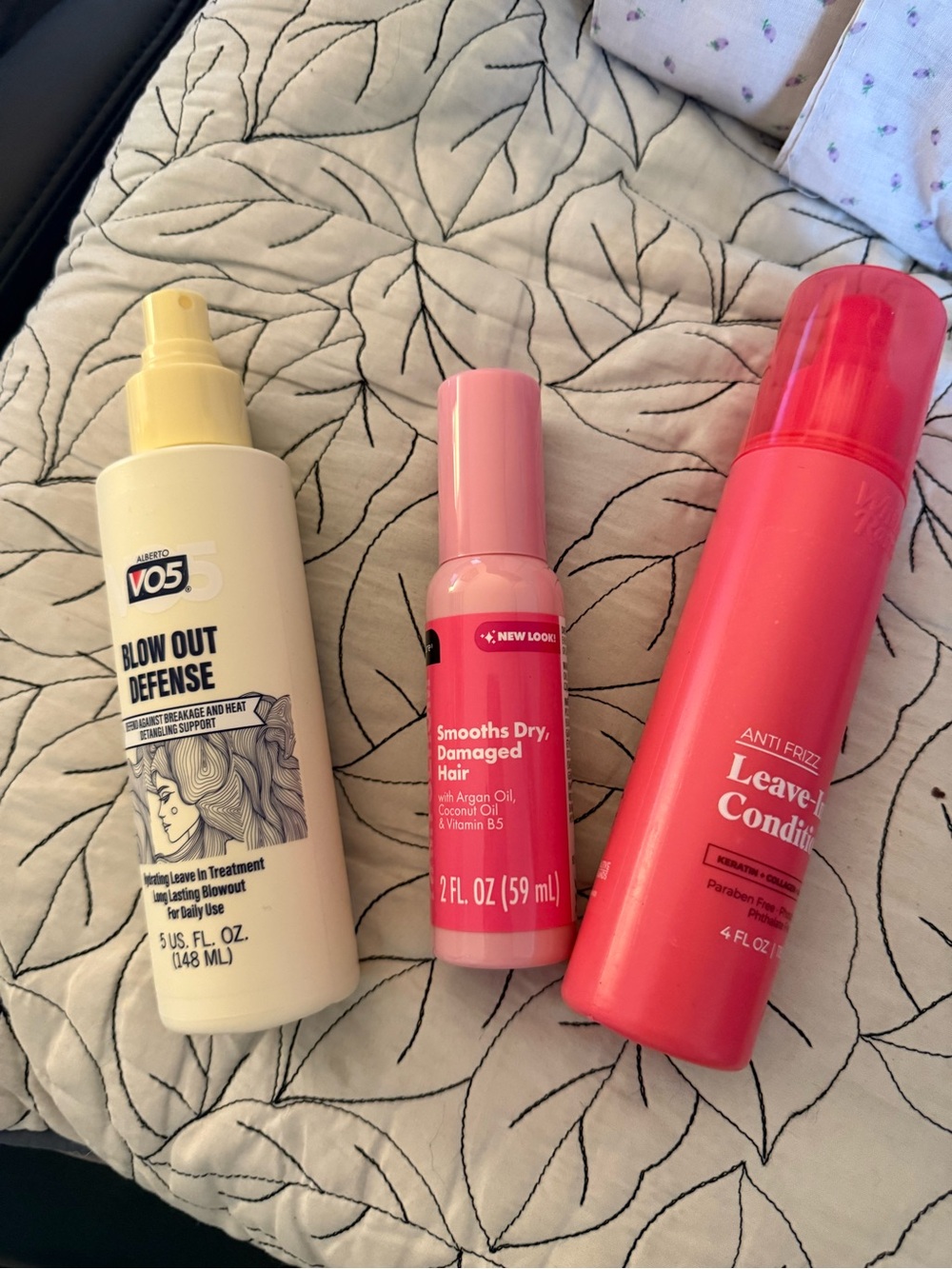 Hair care products variety bundle of three all new